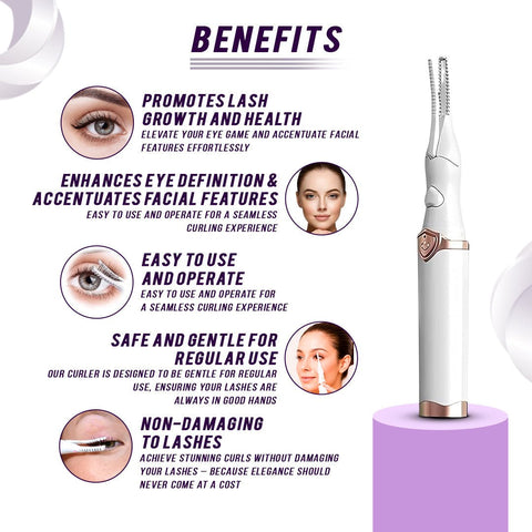 Electric Eyelash Curler - Lunara Shopping