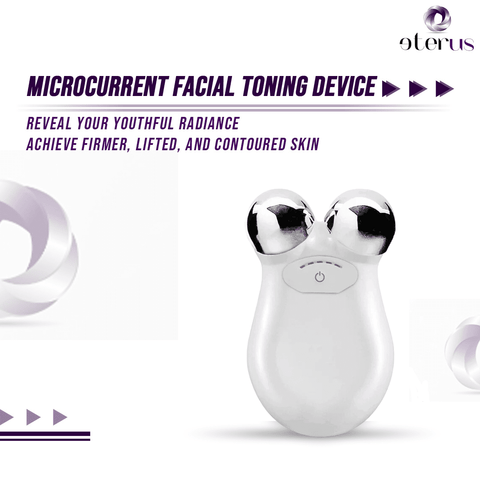 Microcurrent Facial Toning Massager - Lunara Shopping