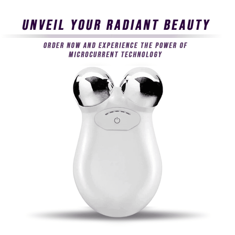 Microcurrent Facial Toning Massager - Lunara Shopping