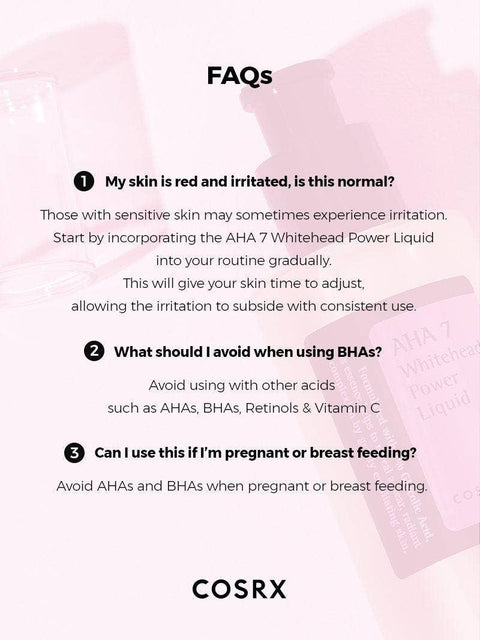 COSRX AHA 7 Whitehead Power Face Liquid (3.38 fl.oz) - Lunara Shopping