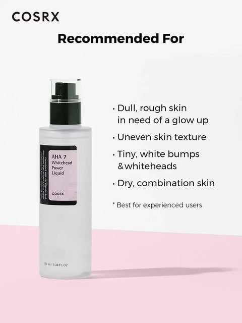 COSRX AHA 7 Whitehead Power Face Liquid (3.38 fl.oz) - Lunara Shopping
