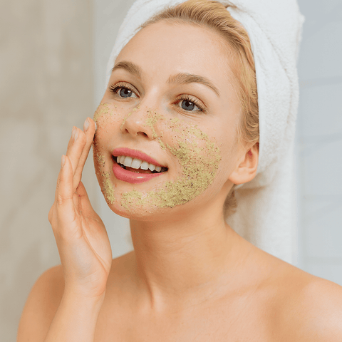 PRECISION BEAUTY Antioxidant Green Tea Exfoliating Face Scrub (8oz) - Lunara Shopping