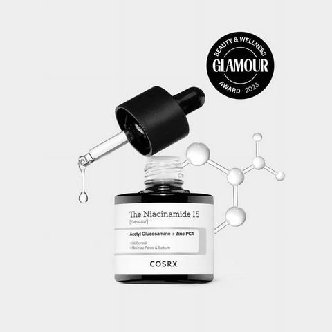 COSRX The Niacinamide 15% Facial Serum Oil Control (0.67 fl.oz) - Lunara Shopping