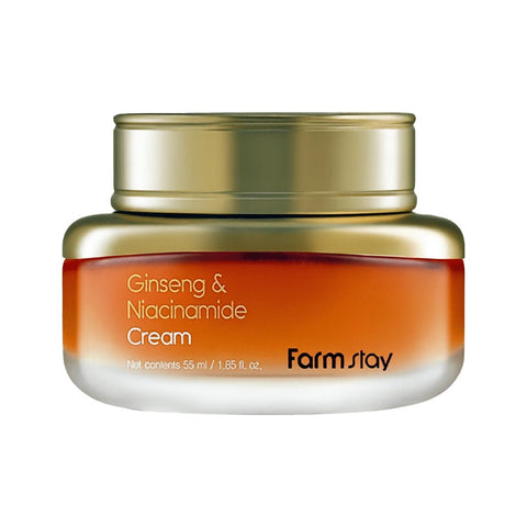 FARMSTAY Ginseng & Niacinamide Face Cream (1.85 fl.oz) - Lunara Cosmetics