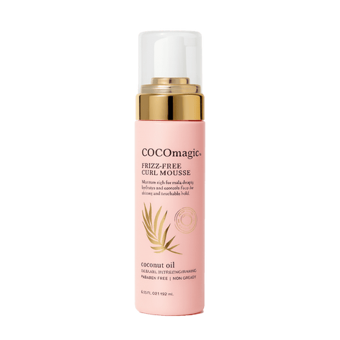 COCOMAGIC Frizz‑Free Curl Mousse with Coconut Oil (8.74oz) - Lunara Shopping