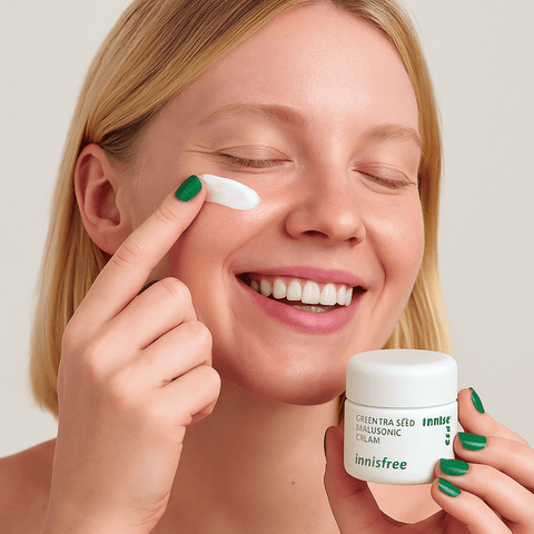INNISFREE Green Tea Seed Hyaluronic Face Cream (1.69oz) - Lunara Shopping