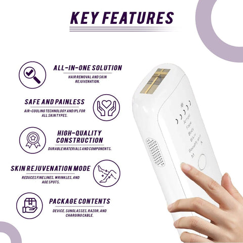 ETERUS Laser IPL Hair Removal - Lunara Shopping
