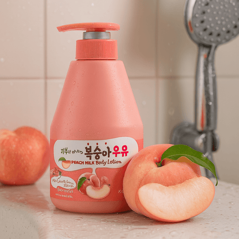 KWAILNARA Peach Milk Body Lotion (19.75 fl.oz) - Lunara Shopping