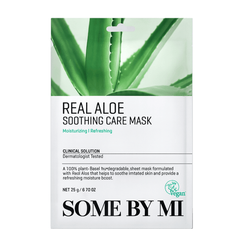 SOME BY MI Real Aloe Soothing Care Mask (1 sheet) - Lunara Shopping
