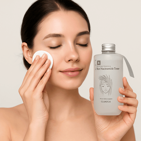 GLAMFOX Rice Niacinamide Glowing & Moisturizing Toner (17 fl.oz) - Lunara Shopping