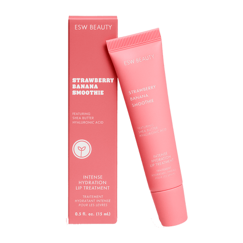 Strawberry Banana Smoothie Intense Hydration Lip Treatment - Lunara Shopping