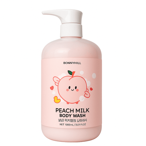 BONNYHILL Peach Milk Body Wash (33.8 fl oz) - Lunara Shopping