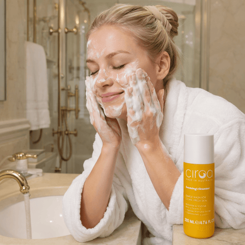 CIROA Foaming Face Cleanser with Vitamin C & Manuka Honey (6.76 fl.oz) - Lunara Cosmetics