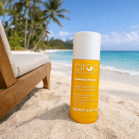 CIROA Foaming Face Cleanser with Vitamin C & Manuka Honey (6.76 fl.oz) - Lunara Cosmetics