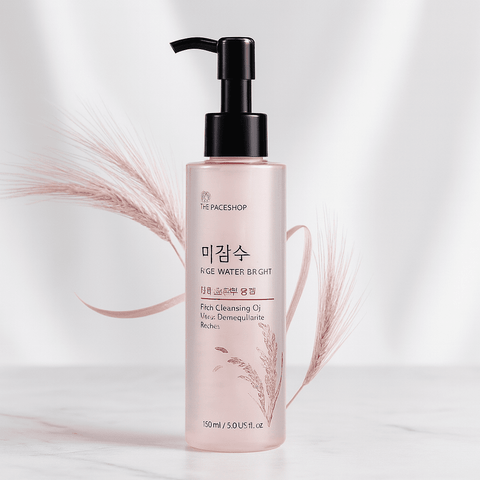 THE FACE SHOP Rice Water Bright Light Face Cleansing Oil (5 fl.oz) - Lunara Shopping