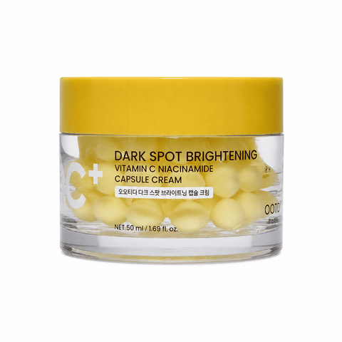 OOTD’s VC+ Dark Spot Brightening Vitamin C Niacinamide Capsule Cream (1.69 fl.oz) - Lunara Cosmetics