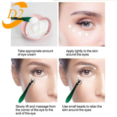 VIGOR Premium Metal Wand For Eye Cream - Lunara Shopping
