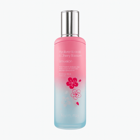 FARMSTAY Hyaluronic Acid And Cherry Blossom Facial Emulsion (4.05 fl.oz) - Lunara Shopping