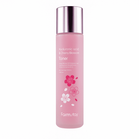 FARMSTAY Hyaluronic Acid And Cherry Blossom Facial Toner (5.07 fl.oz) - Lunara Shopping