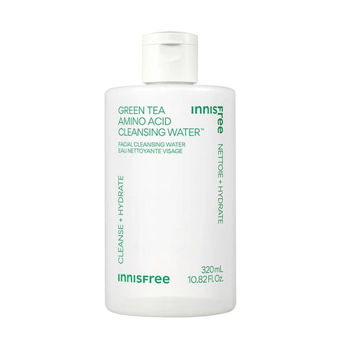 INNISFREE Green Tea Amino Hydrating Cleansing Water (320ml) - Lunara Shopping
