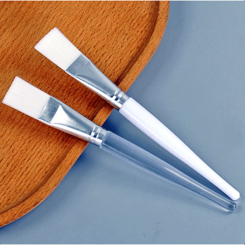 LUNARA COSMETICS Professional Flat Silicone Mask Applicator Brush - Lunara Cosmetics
