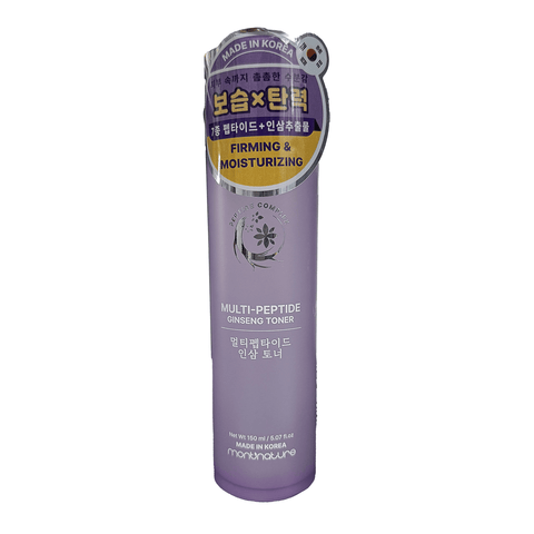 MONTNATURE Multi - Peptide Ginseng Toner (6.76oz) - Lunara Shopping
