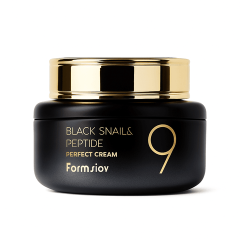 FARMSTAY Black Snail & Peptide 9 Perfect Cream (1.85 fl.oz) - Lunara Shopping