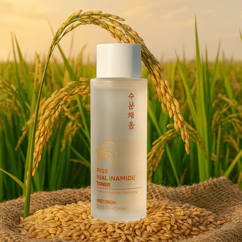 PRETTYSKIN Rice Niacinamide Toner (8.45 fl.oz) - Lunara Shopping
