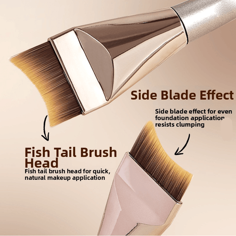 LUNARA COSMETICS Professional Seamless Foundation Brush - Lunara Cosmetics