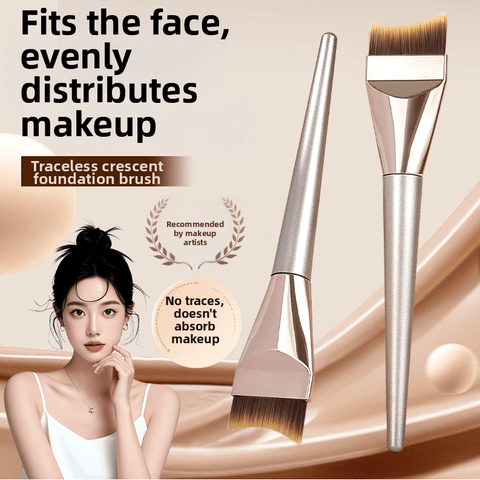 LUNARA COSMETICS Professional Seamless Foundation Brush - Lunara Cosmetics