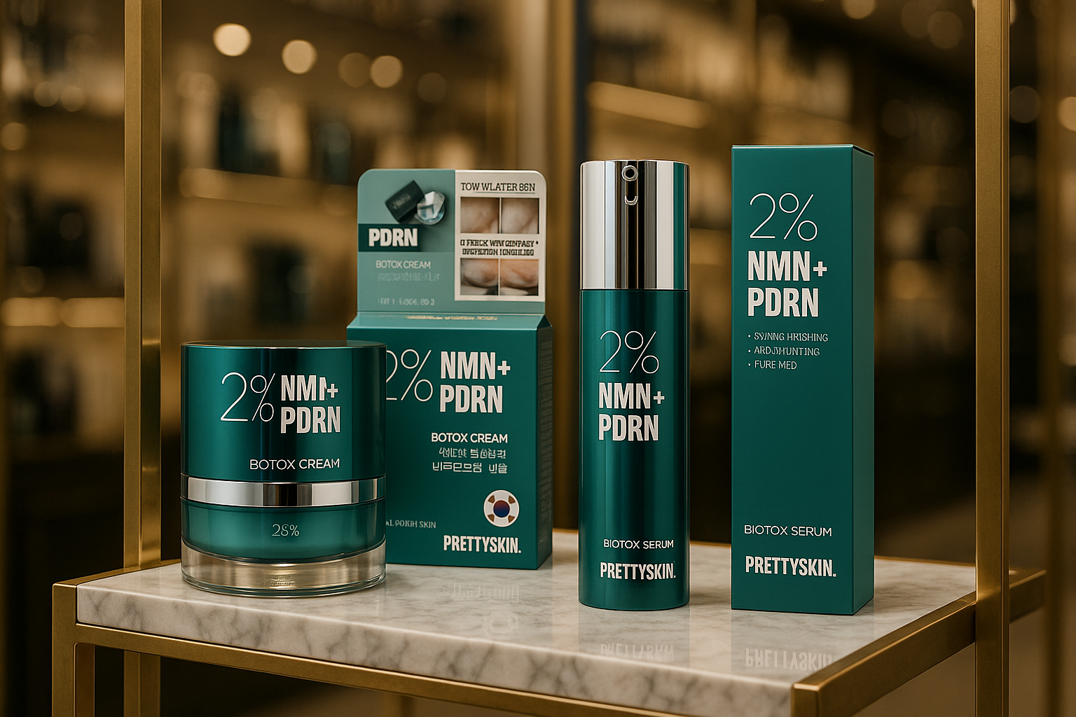 Revitalize and Firm With PrettySkin NMN + PDRN Biotox Face Cream and Serum