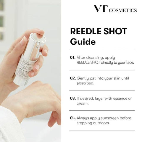 VT COSMETICS CICA Reedle Shot 100 Essence (1.69 fl.oz) - Lunara Shopping