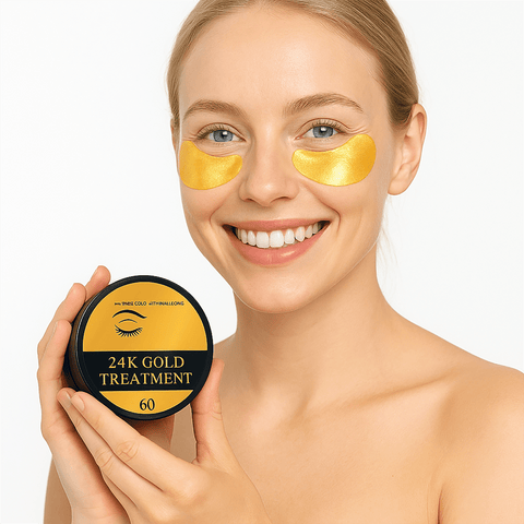24K Gold Under Eye Patches - Lunara Shopping