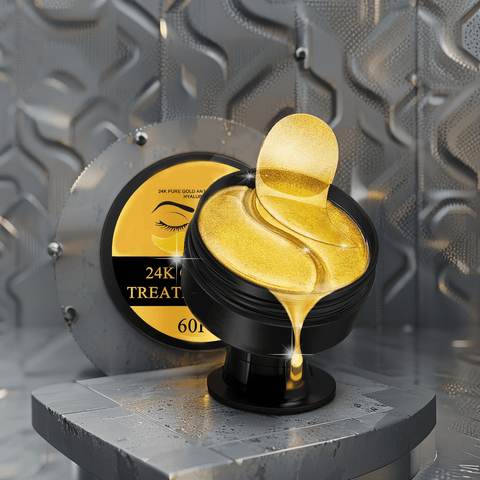 24K Gold Under Eye Patches - Lunara Shopping