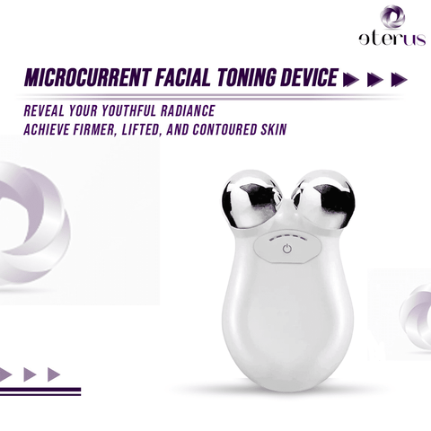 Microcurrent Facial Toning Massager - Lunara Shopping