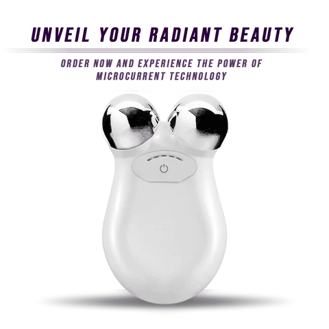 Microcurrent Facial Toning Massager - Lunara Shopping