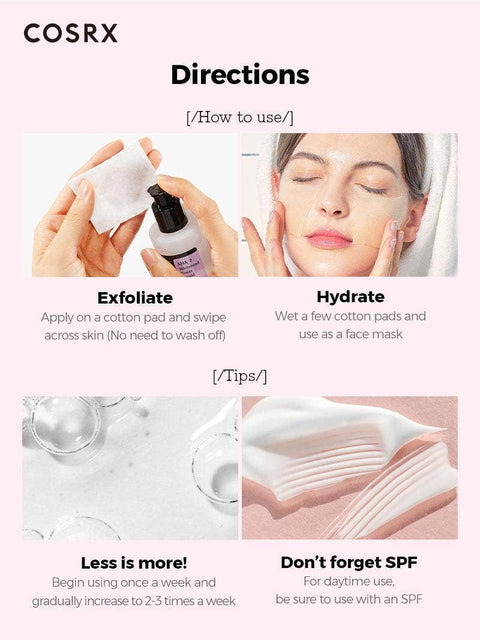 COSRX AHA 7 Whitehead Power Face Liquid (3.38 fl.oz) - Lunara Shopping