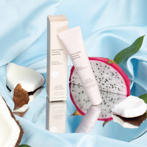 White Pitaya Coconut Smoothie Hydration Lip Treatment - Lunara Shopping