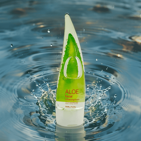HOLIKA HOLIKA Aloe Facial Cleansing Foam (5.07 fl.oz) - Lunara Shopping