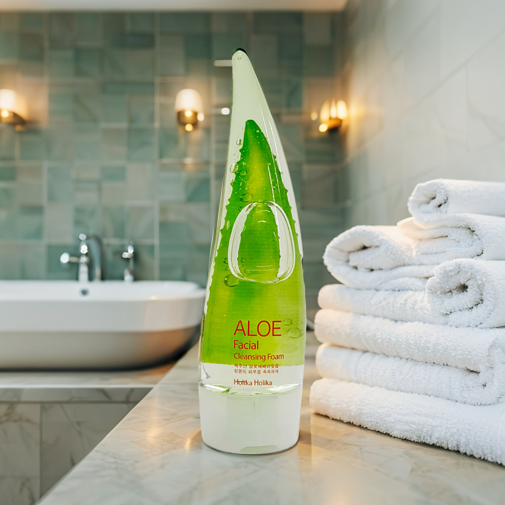 Aloe Facial Cleansing Foam