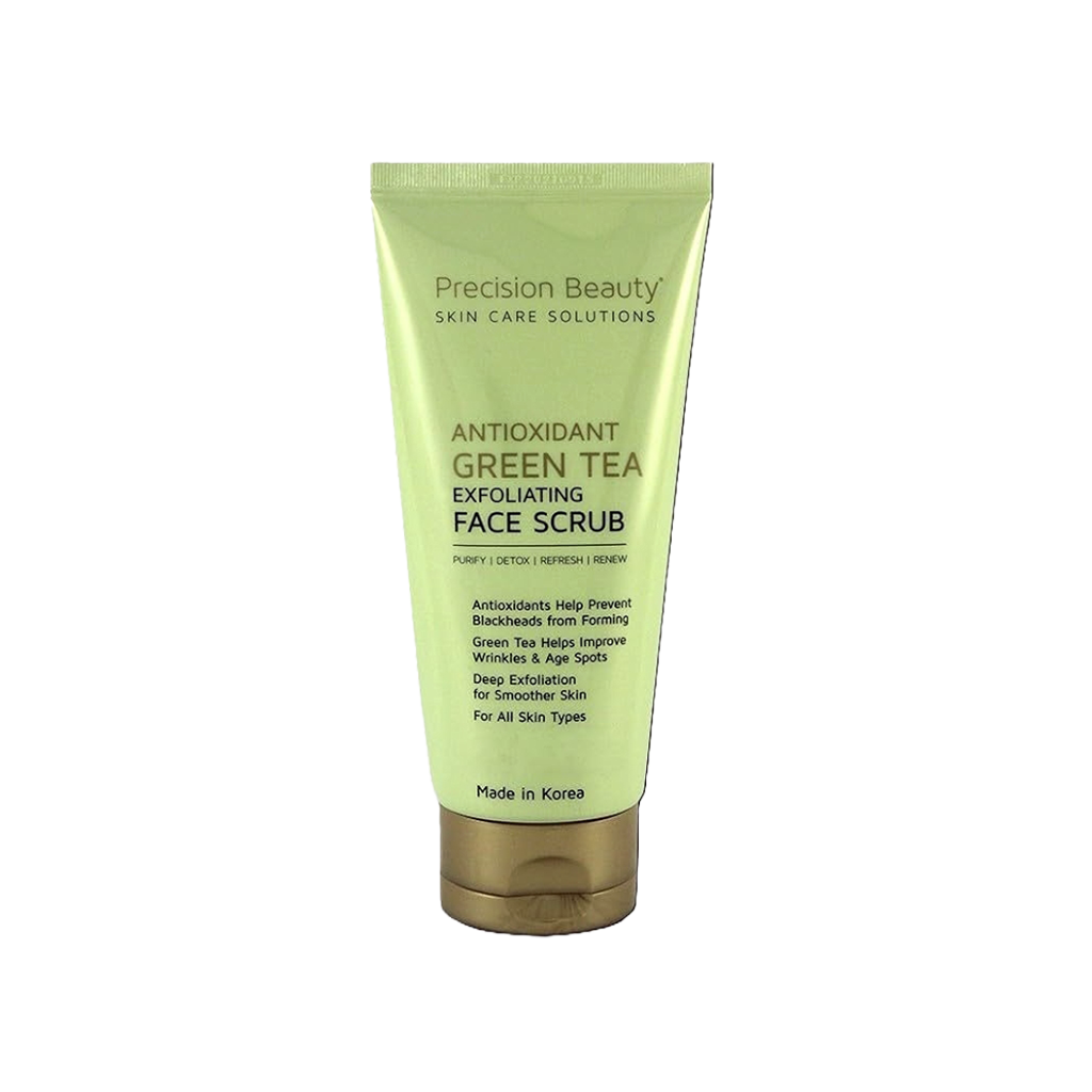 Precision Beauty Antioxidant Green Tea Exfoliating Face Scrub (8oz)