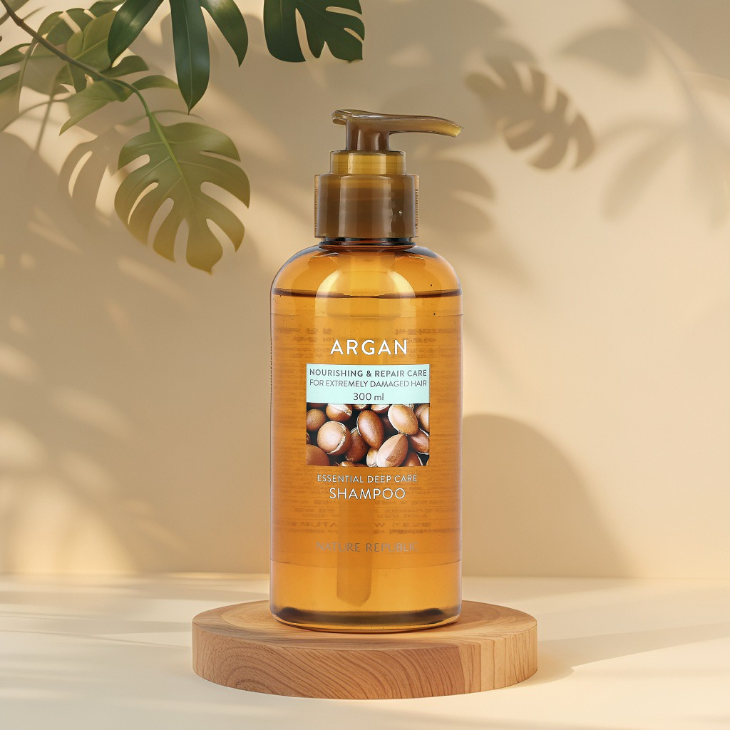 Argan Essential Deep Care Shampoo (10.14oz)