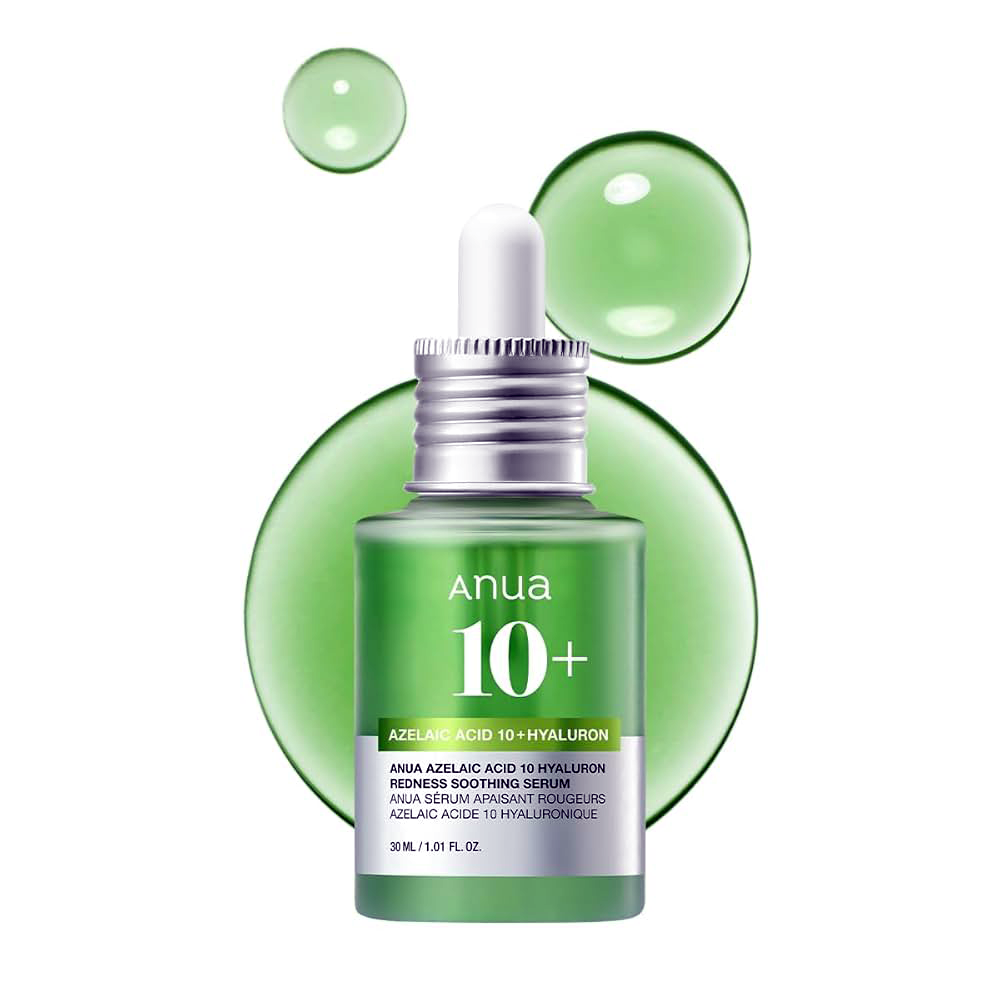 ANUA Azelaic Acid 10+ Hyaluron Redness Soothing Serum (1.01 fl.oz)