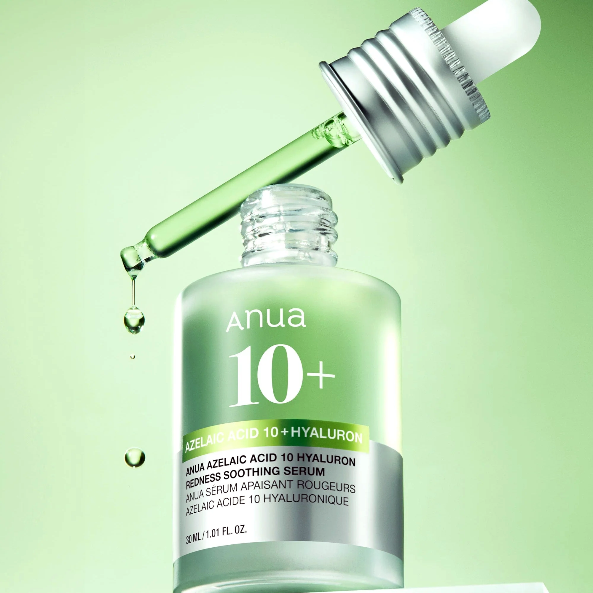 ANUA Azelaic Acid 10+ Hyaluron Redness Soothing Serum (1.01 fl.oz)