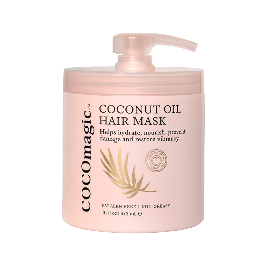 COCOmagic Coconut Oil Hair Mask, Protein Enriched (16oz)