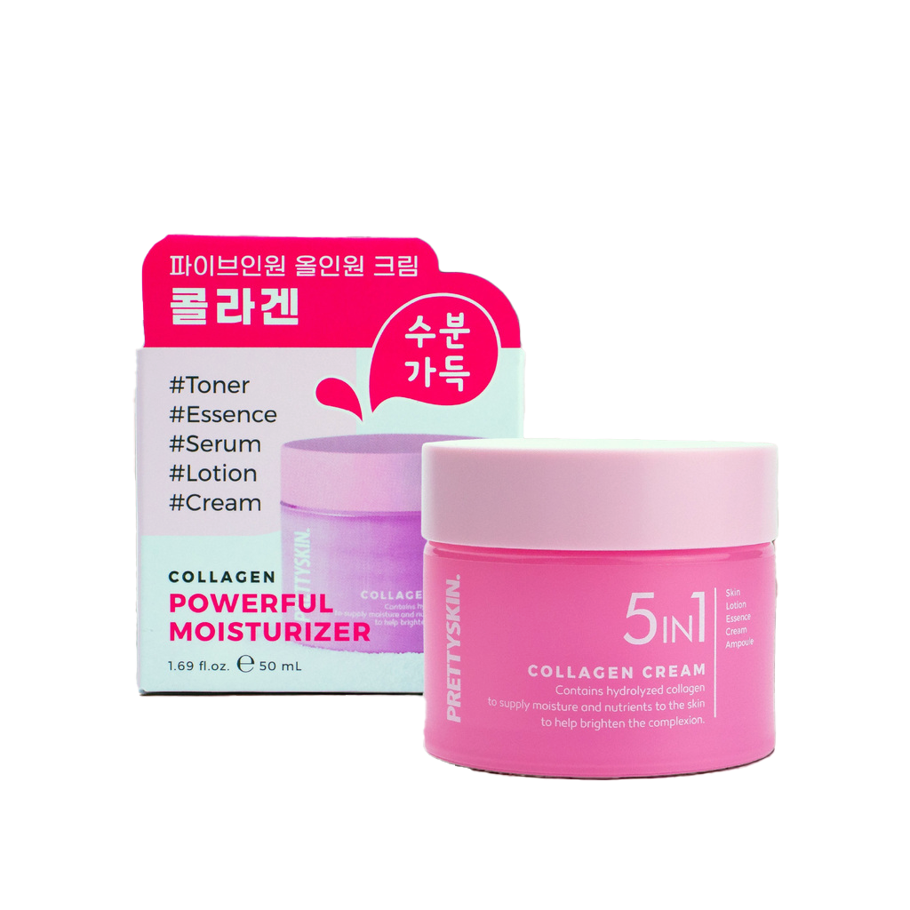 Mediheal Dermaplus Aloe Mask And Prettyskin 5-in-1 Collagen Moisturizer Bundle