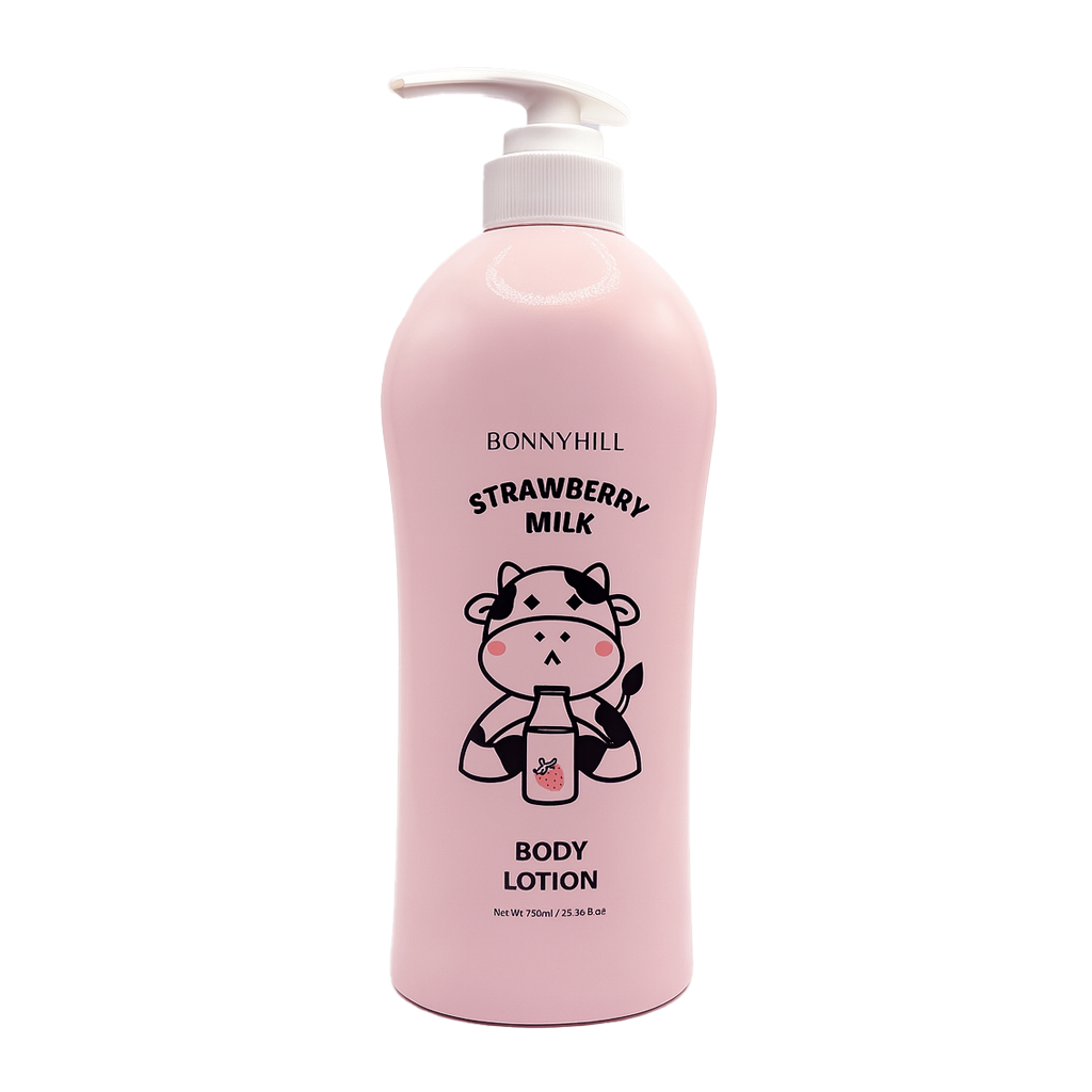 BONNYHILL Strawberry Milk Hydrating Body Lotion (25.36 fl. oz)