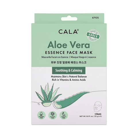 CALA Aloe Vera Essence Facial Mask (Pack of 5) - Lunara Shopping