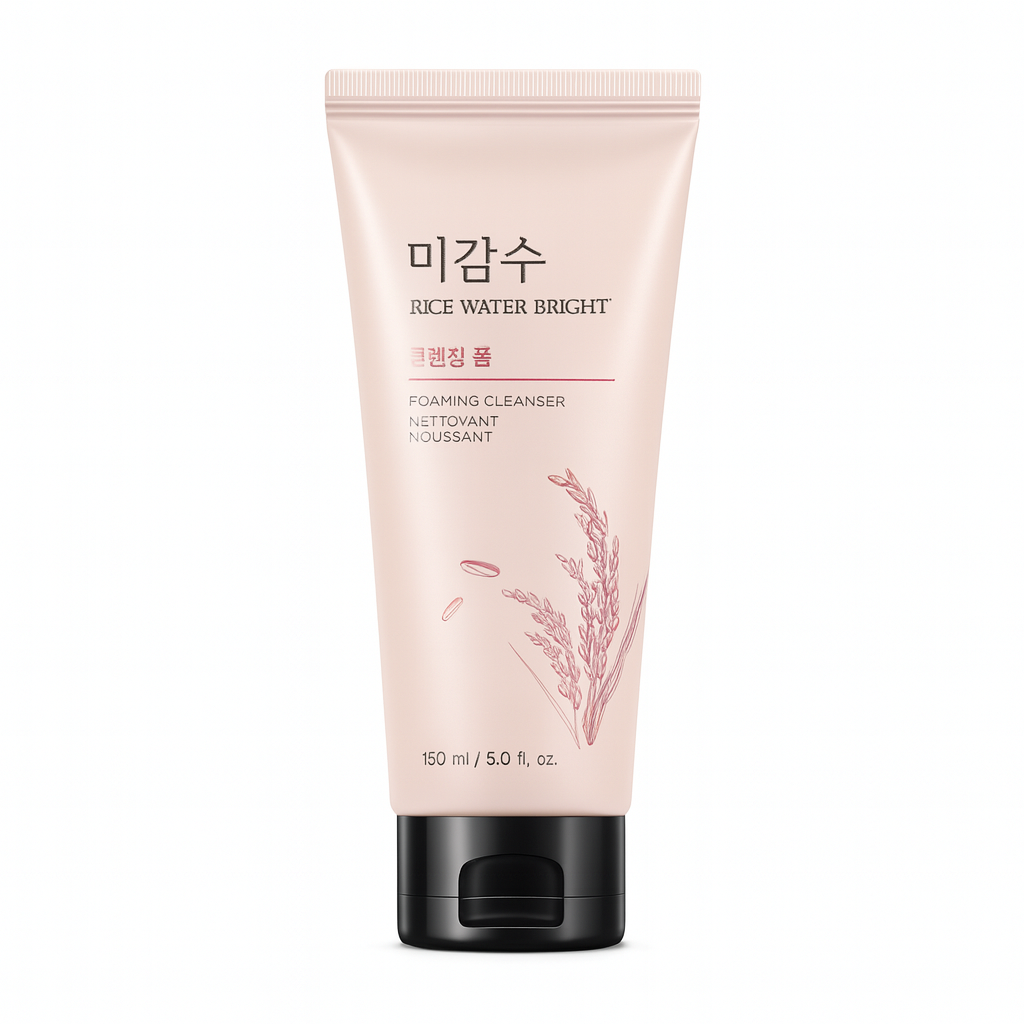 THE FACE SHOP Rice Water Bright Foaming Cleanser (5 fl.oz)
