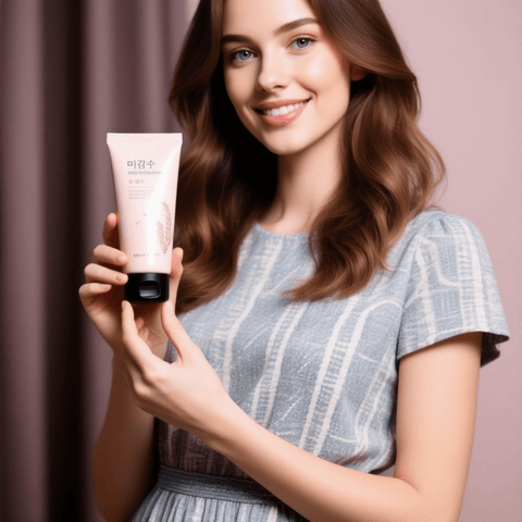 THE FACE SHOP Rice Water Bright Foaming Cleanser (5 fl.oz) - Lunara Shopping